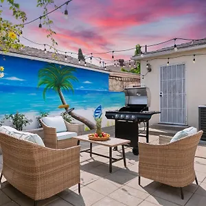 Cosy 3bd By Santa Monica - & Airport 10 Min Away Hébergement de vacances Los Angeles