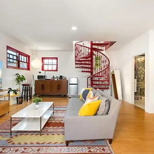 Artsy Venice Canals W/rooftop & Sauna Apartment *